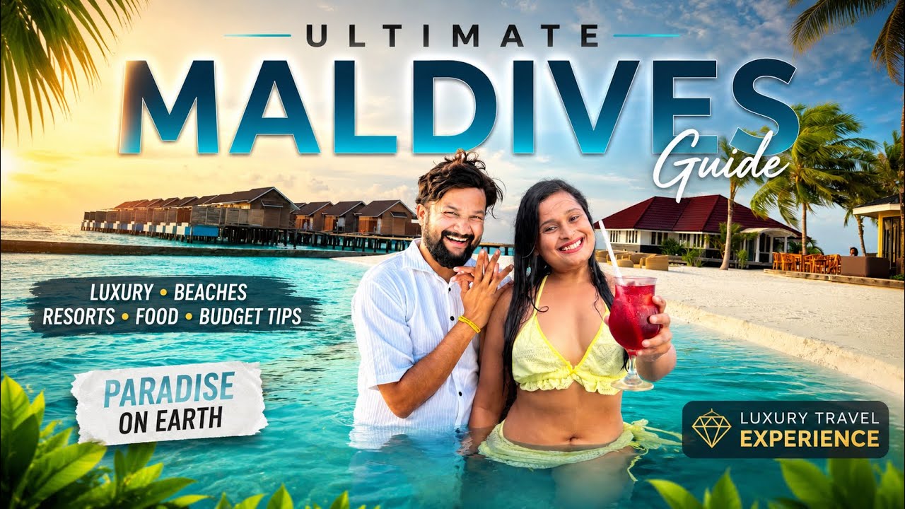 Maldives Travel Guide 2026 🇲🇻 | Budget, Visa, Resorts, Seaplane, Itinerary | Maldives Water Villa
