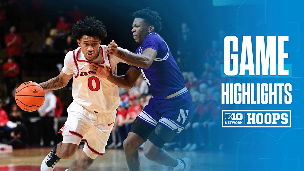 Northwestern vs. Rutgers | HIGHLIGHTS | Big Ten Men's Basketball | 01/11/26