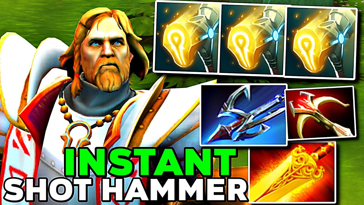 Shot Hammer Instant RAID BOSS [ Omniknight ] Offlaner - Dota 2 Pro Ranked Gameplay