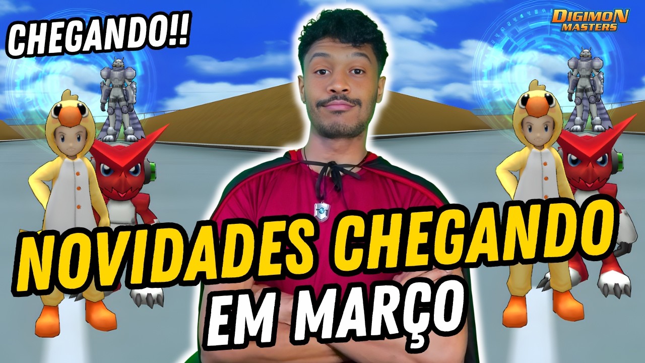 LADMO ► NOVIDADES CHEGANDO EM MARÇO NO LADMO / DIGIMON MASTERS ONLINE