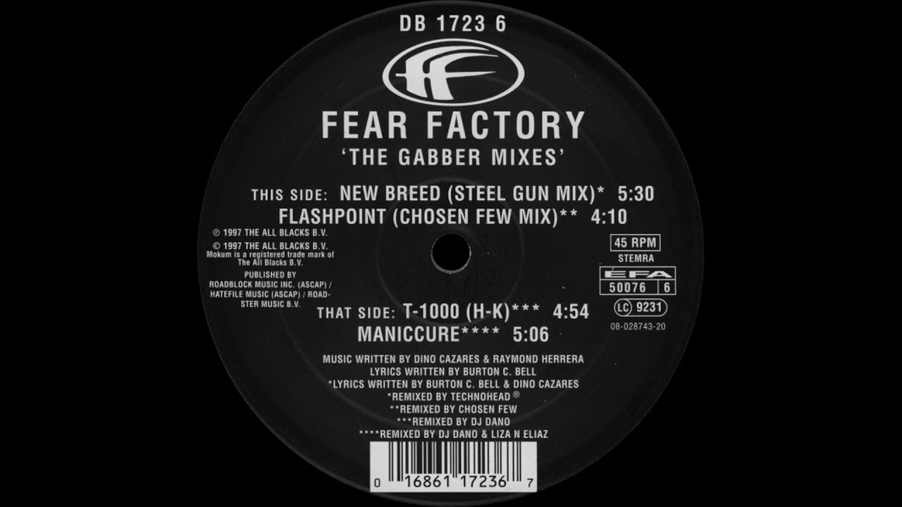 Fear Factory - New Breed (Technohead Steel Gun Mix) - Mokum 76