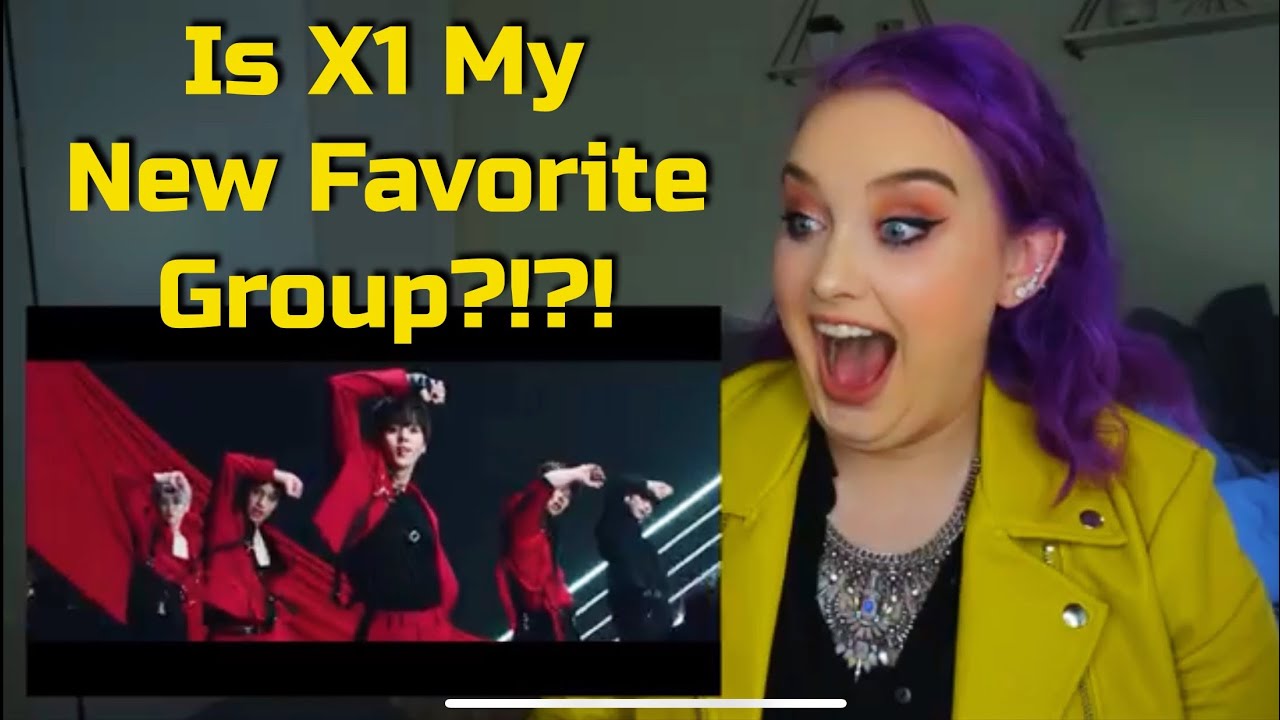 X1 (엑스원) 'FLASH' MV REACTION l  GET KOOKED