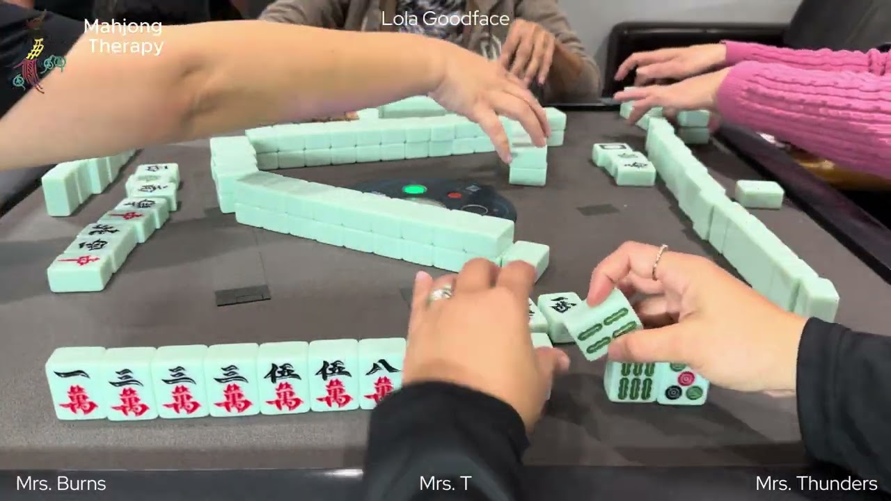 #553 Oct 9 2024 Anyare, Mrs Thunders?! 🙈😱 #mahjongtherapy #mahjong