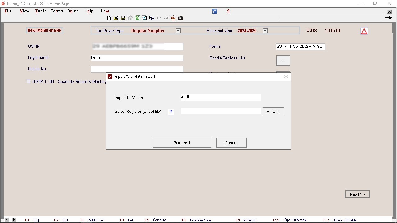 Import GSTR-1 Excel data from Tally | Winman GST