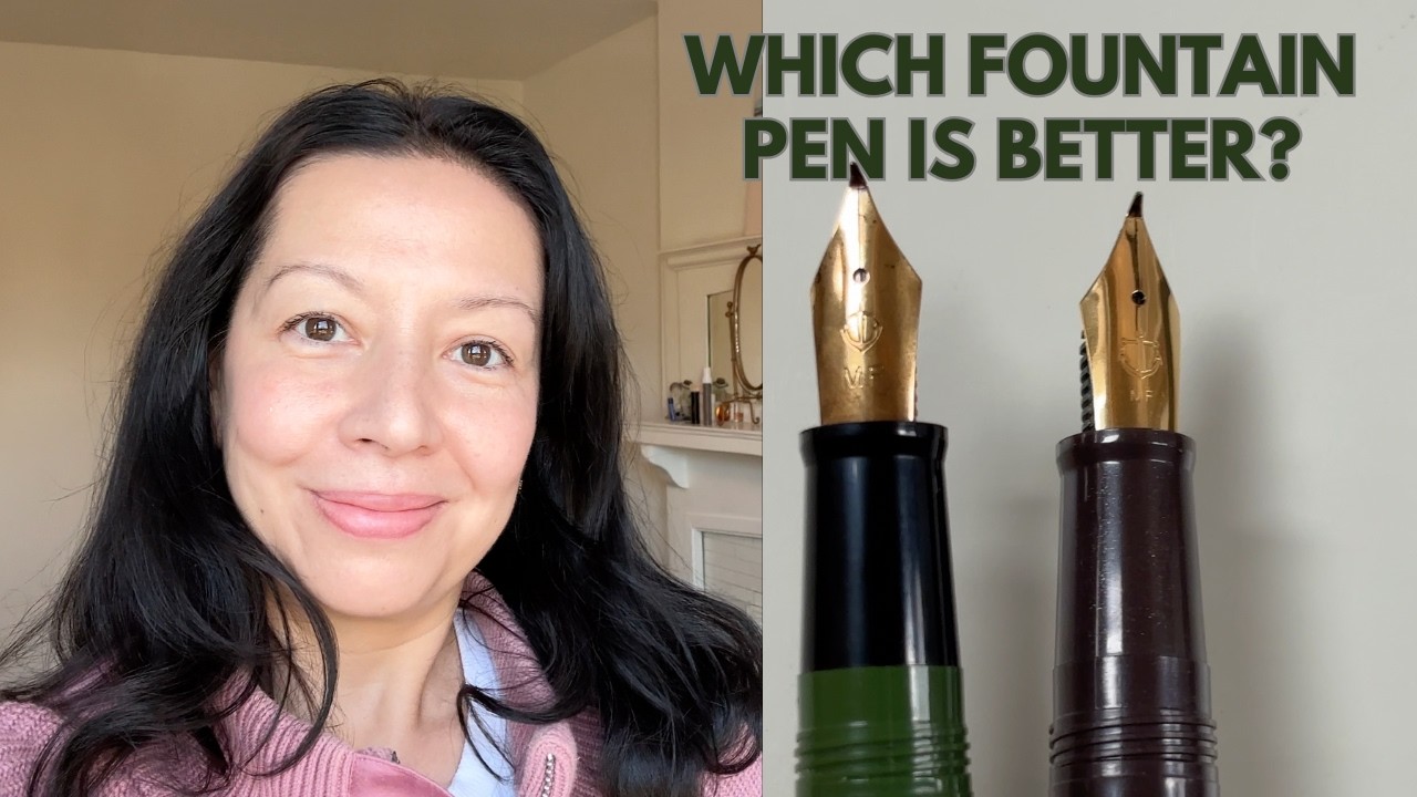 Я протестировал обе перьевые ручки Sailor Fude de Mannen с углом наклона пера 40° и 55° (для нови...