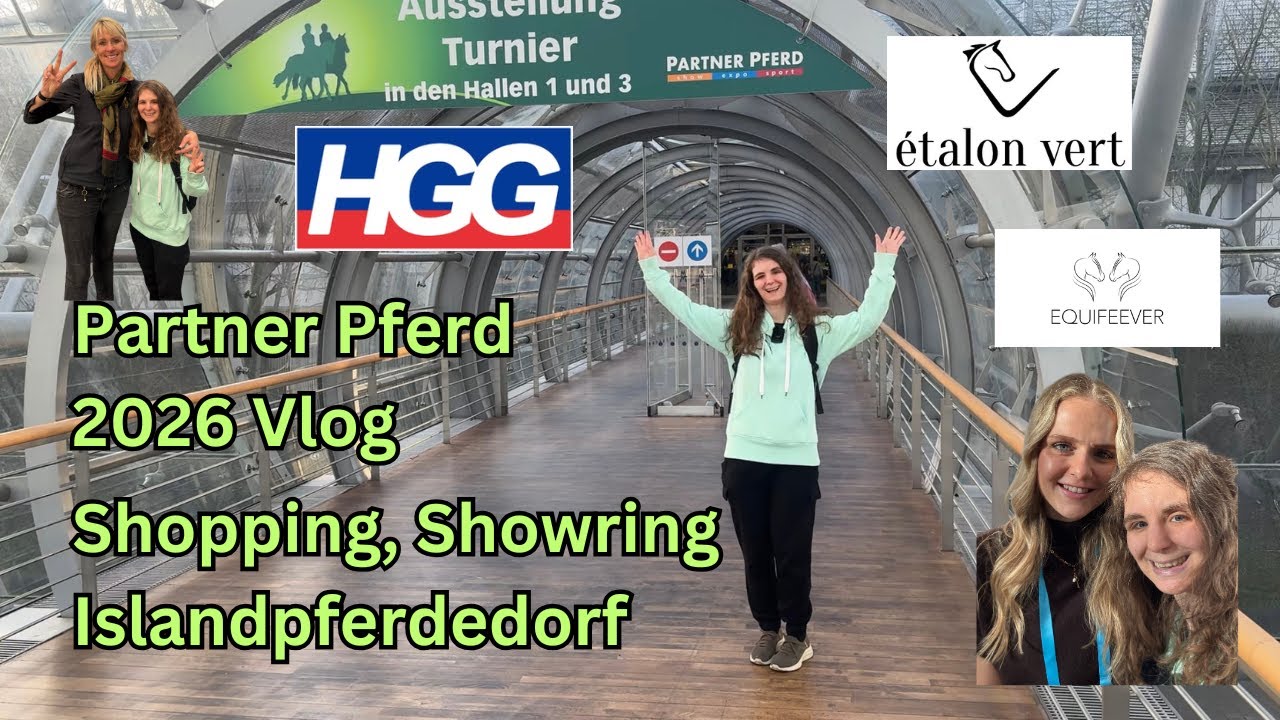 Partner Pferd Leipzig 2026 Vlog - Shopping, Showing, Islandpferdedorf