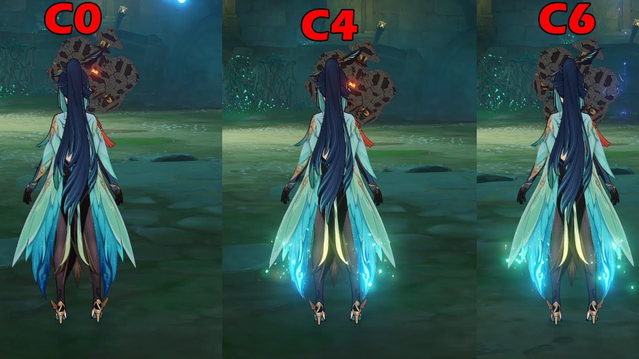 XIANYUN CONSTELLATIONS DIFFERENCE | GENSHIN IMPACT