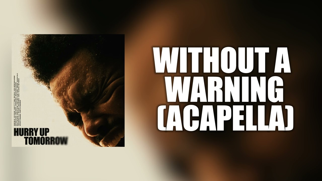 The Weeknd - Without A Warning (Acapella)
