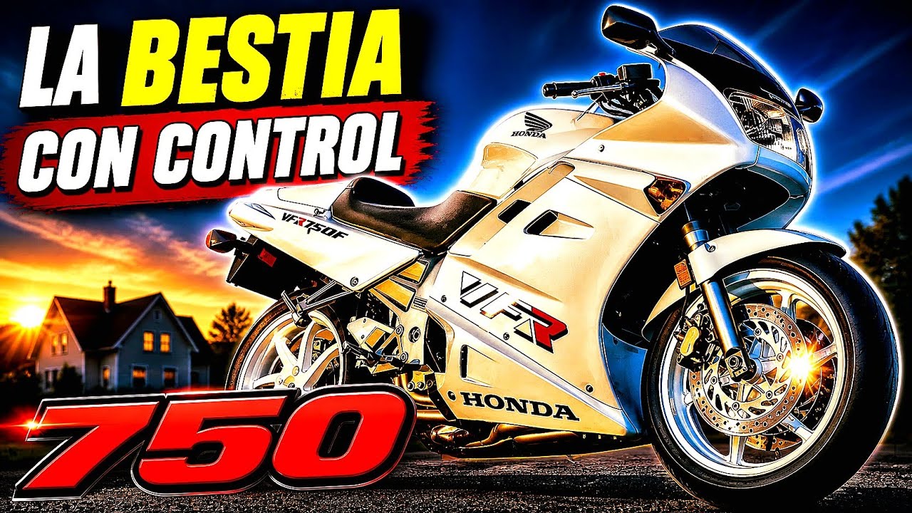 Машина, изменившая правила игры... HONDA VFR 750, легендарный зверь!