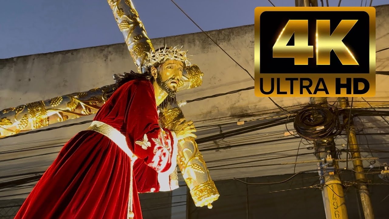 Jesús de la indulgencia en su procesión de traslado martes de carnaval 2026