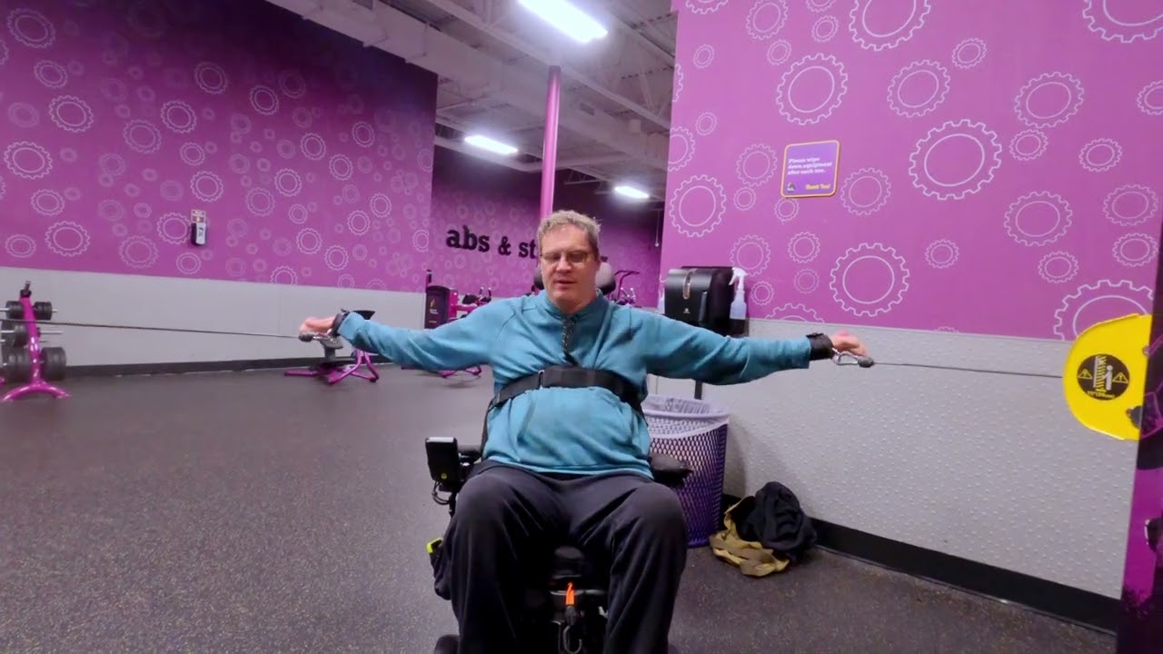Back Workout! - Quadriplegic Weight Loss Journey Begins