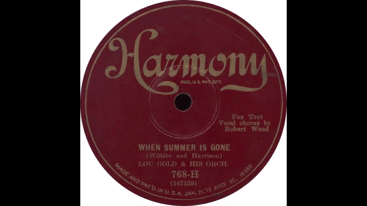 Harmony 768 H - When Summer Is Gone &ndash; Lou Gold and his Orch