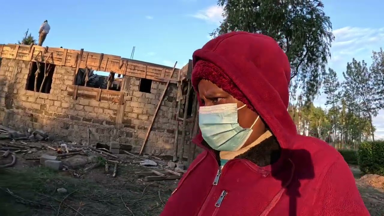 Home Slab Done in Our Village, Kenya Africa