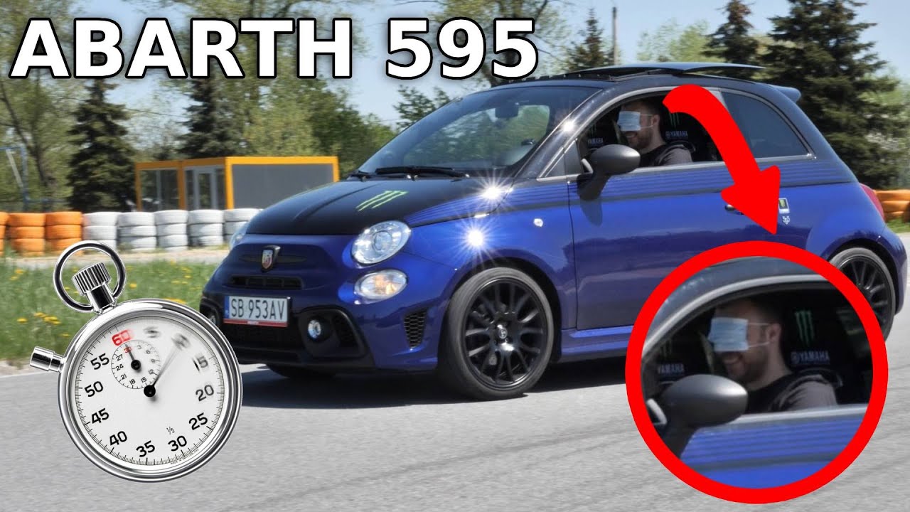 Abarth 595 - Jeździliśmy na czas z zasłoniętymi oczami