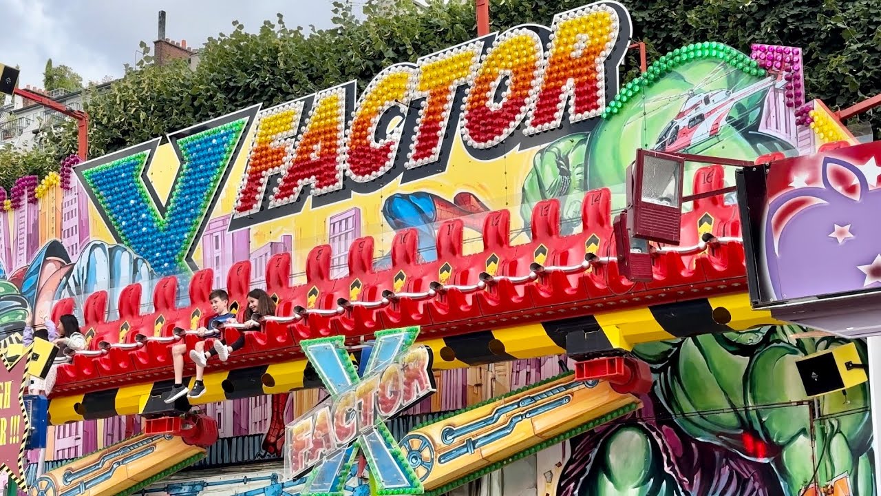X-Factor (Frechon) - OffRide [Fête Foraine des Tuileries 2023]