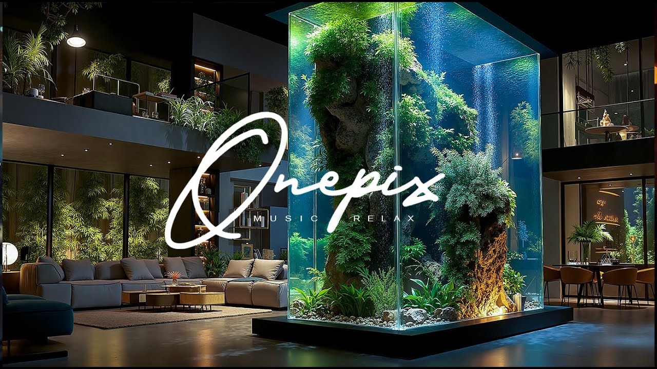 Aquarium Lounge Ambience 🌊 | 2+ Hours of Relaxing Chillout & Ambient Music for Study ans sleep