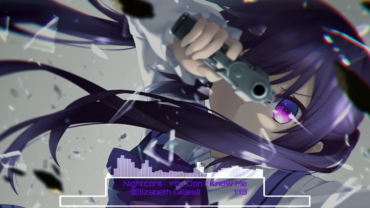 Nightcore- You Dont Know Me||Elizabeth Gillies||Reupload||