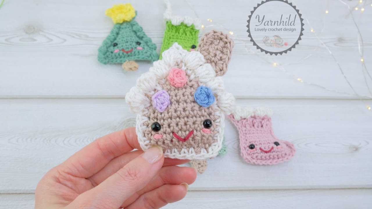 Ein süßes Lebkuchenhaus häkeln - Amigurumi Lebkuchenhaus- Ein Lebkuchenhaus für Weihnachten