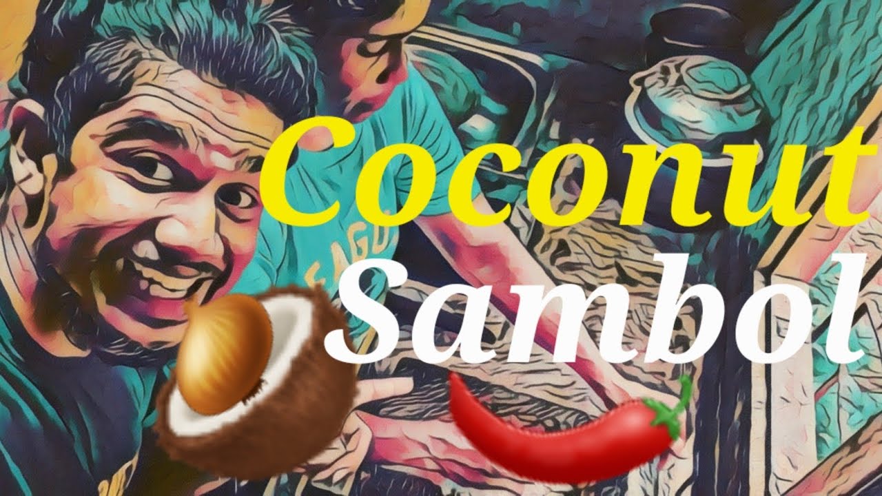 🥥 Кокосовый самбол 🇱🇰 | Традиционный 🧱 Помол 🌑на 🪨 Пошаговый 🍽️ Рецепт завтрака | #MRC