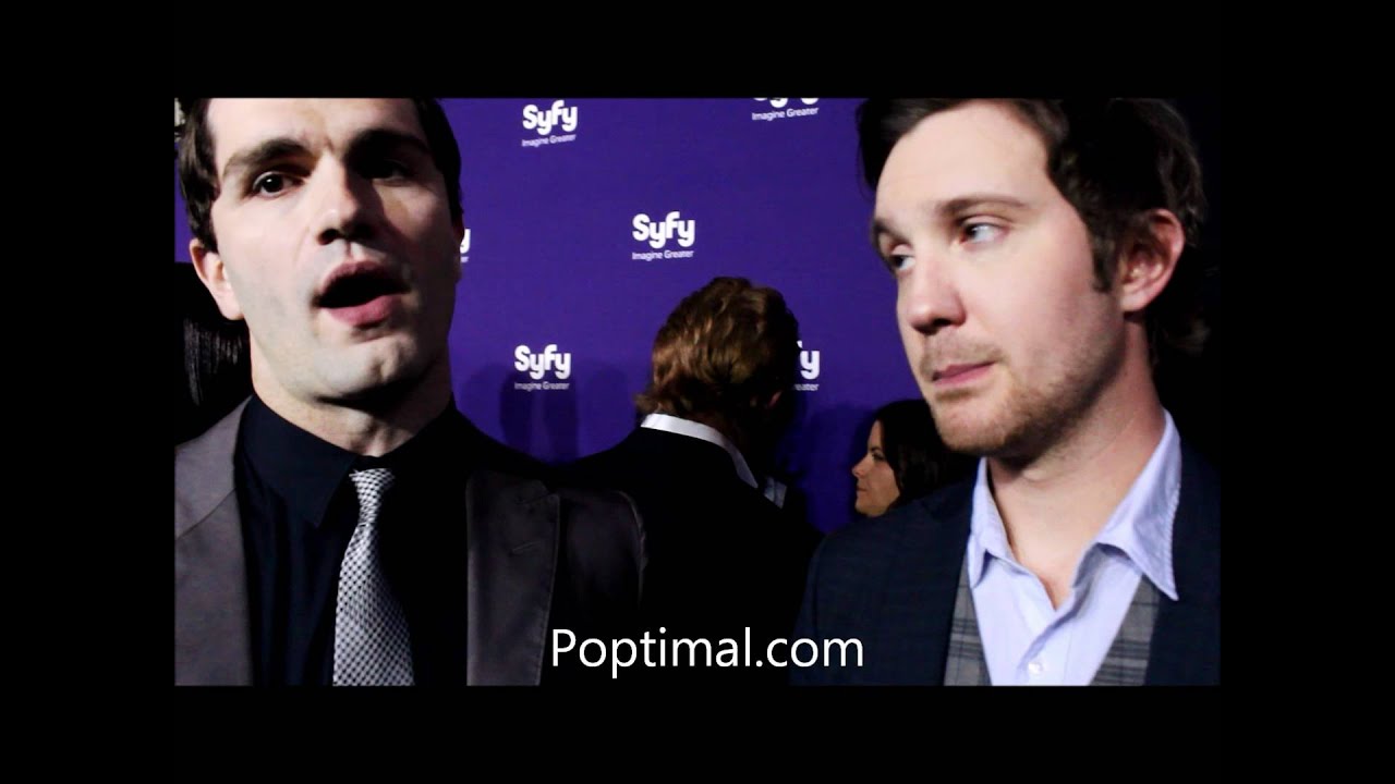 Syfy Upfront 2012 -  Interview with Being Human's Sam Witwer and Sam Huntington