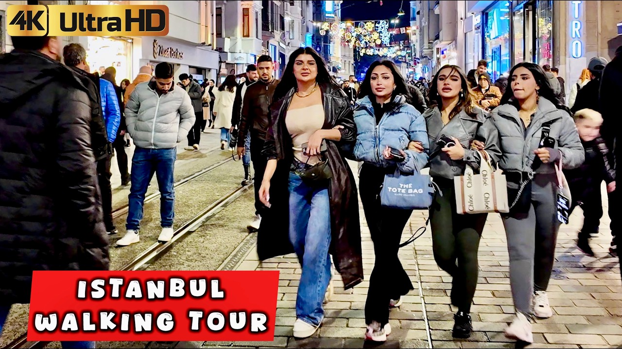 Top 10 Places to Visit in Istanbul | Grand Bazaar, Spice Bazaar, Sirkeci, Istiklal... 4K Video