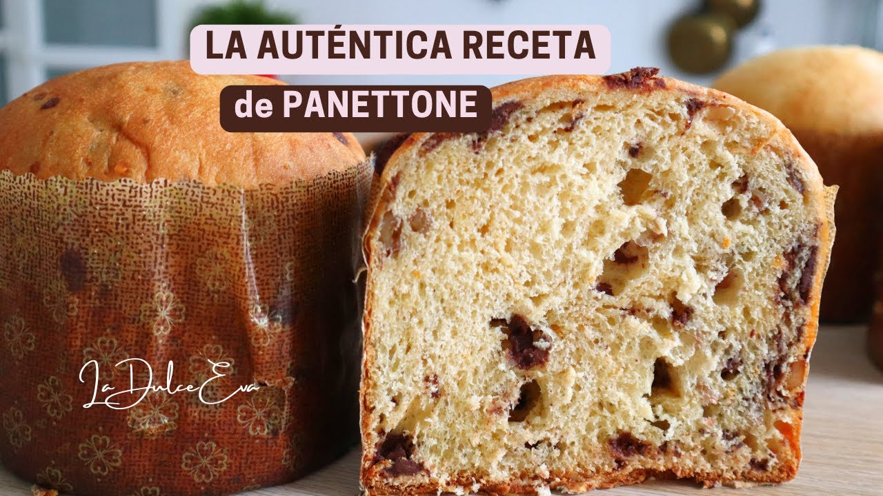 Como se hace el Auténtico Panettone | Explicación paso a paso  / La Dulce Eva #panettone