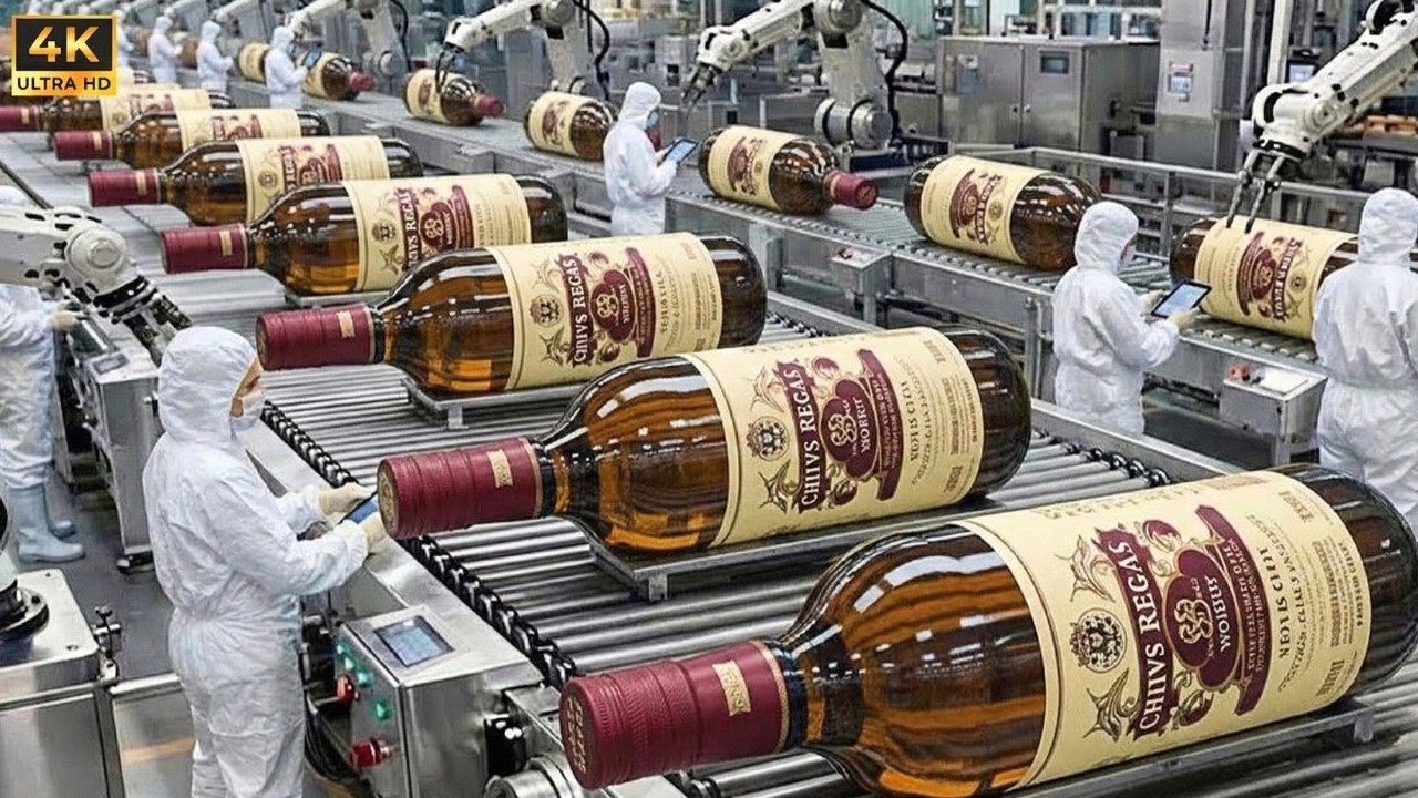 Cómo se Elabora Chivas Regal 18 | Dentro de una Destilería Escocesa de Clase Mundial
