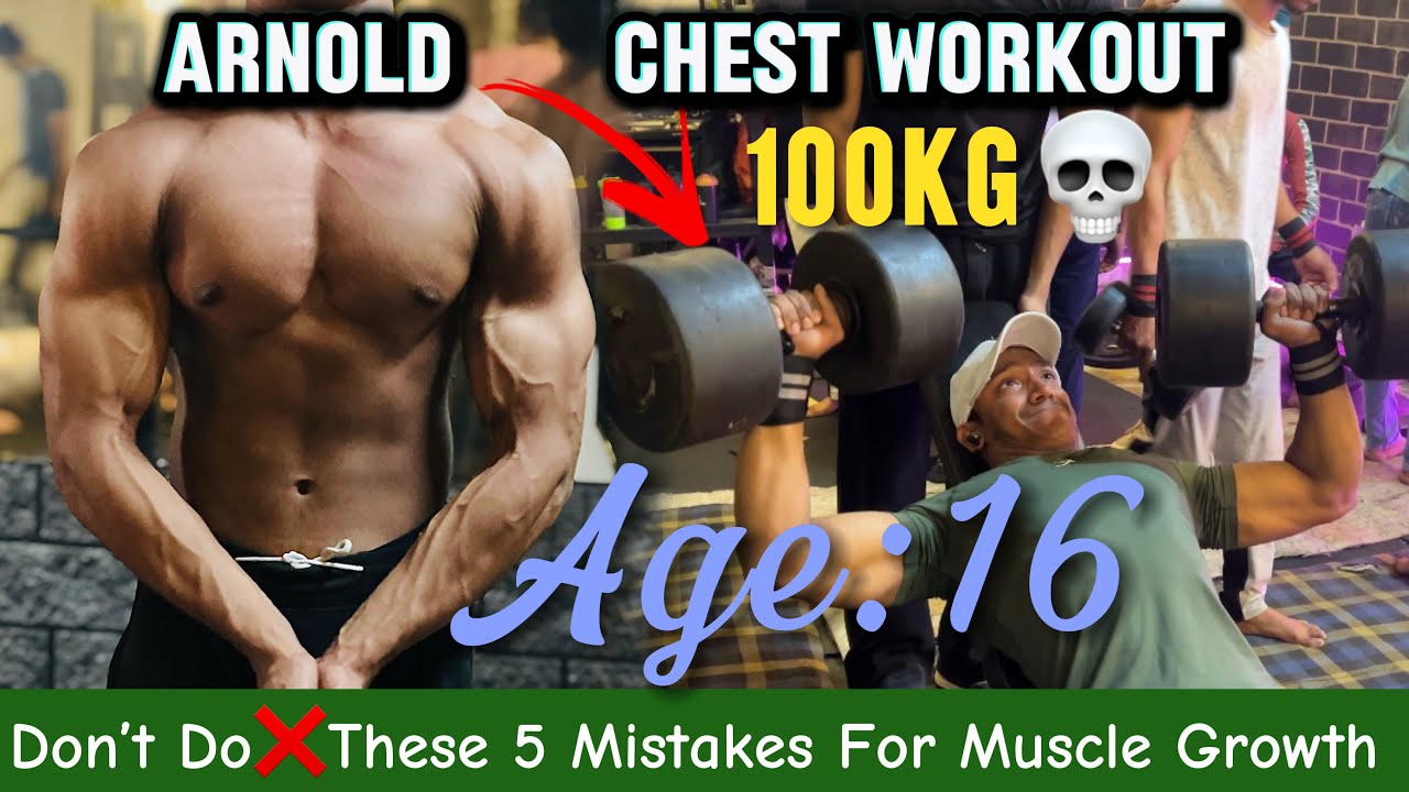 Beginner Best Chest Workout || Arnold Chest Workout || GymVlogs 