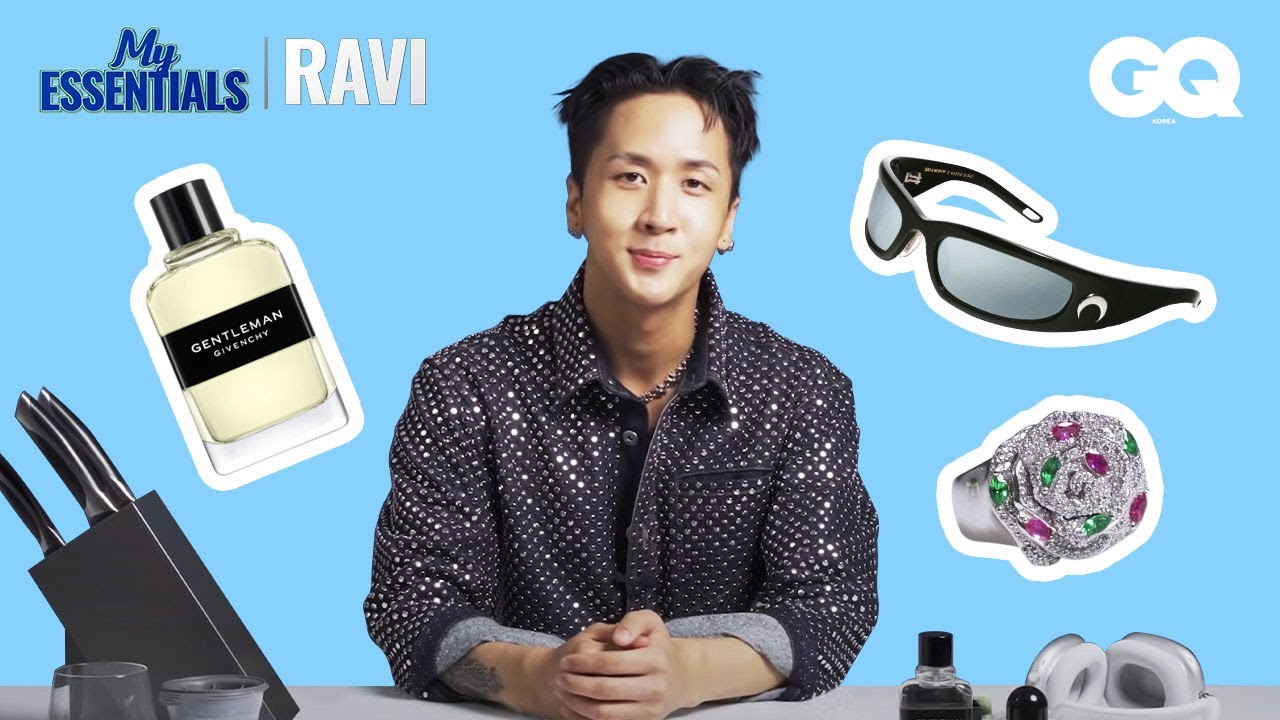 [ENG/마이에센셜] 이걸 가져왔다고?! 라비(RAVI)의 장르불문 필수템 공개(지방시, 바이레도, 애플, 젠틀몬스터)