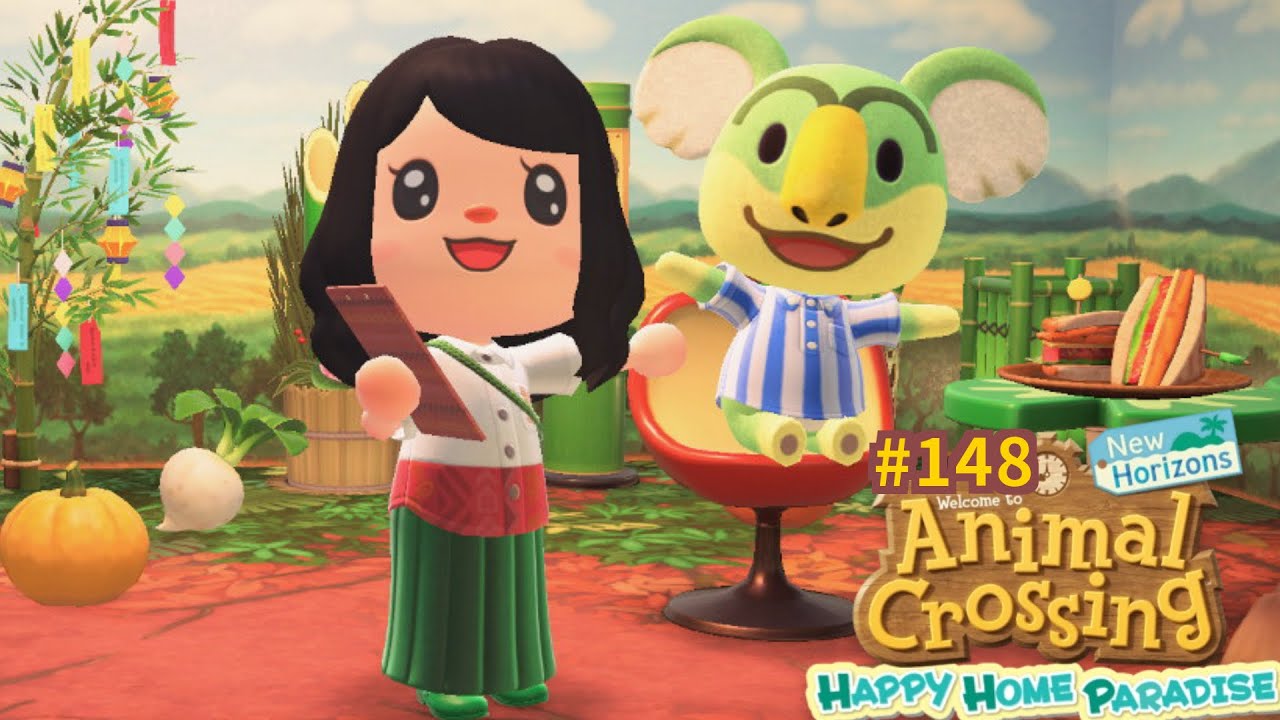 Déco légumes de Kalyptus 🏝️ Animal Crossing New Horizons 745 Happy Home Paradise Let’s play