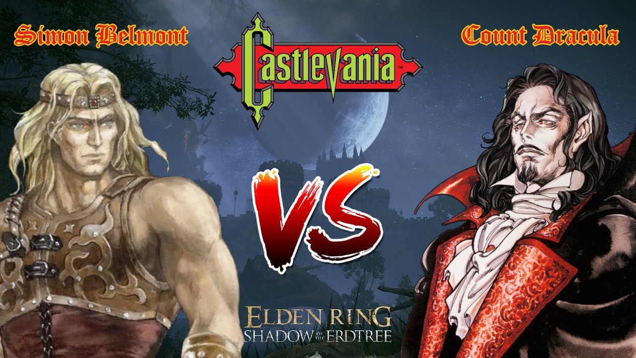 Simon Belmont vs Dracula - Castlevania Elden Ring