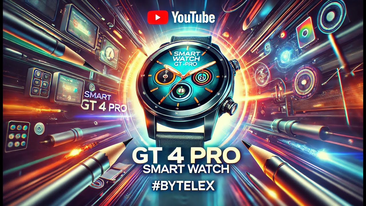 Smart watch GT 4 Pro  ОБЗОР  китайские технологии (26$)