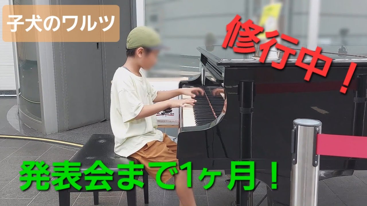子犬のワルツ/ショパン　発表会に向けて修行中‼【10歳】