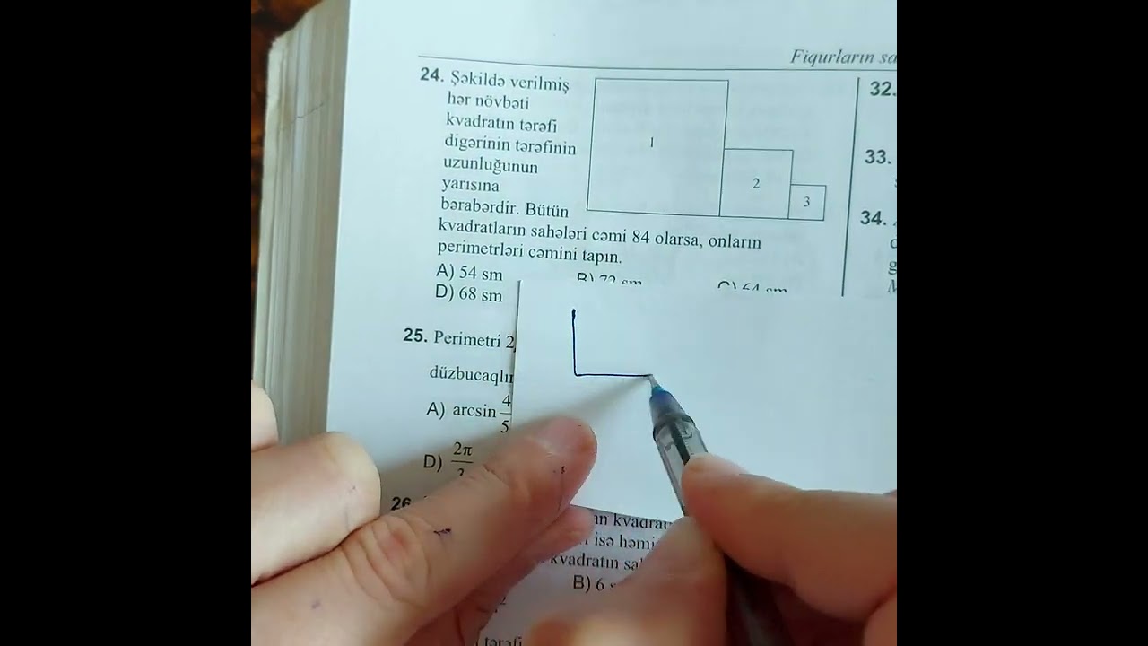 Fiqurlarin sahesi . 1ci yarimbasliq. DİM