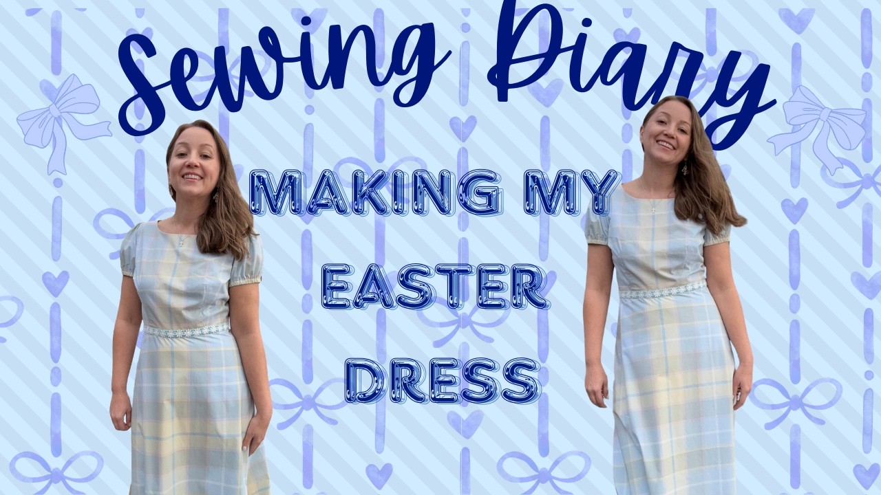 Шью пасхальное платье!