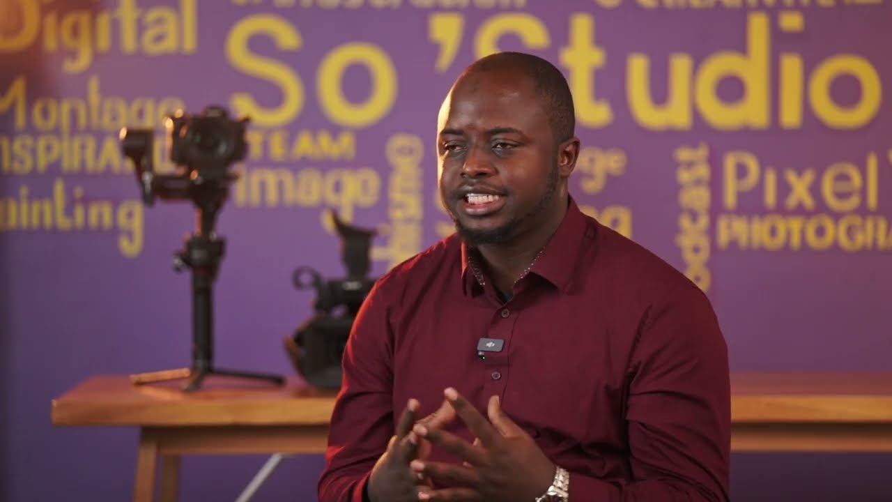 Mon Job &agrave; Sonatel avec Yaya Sall, graphiste-designer