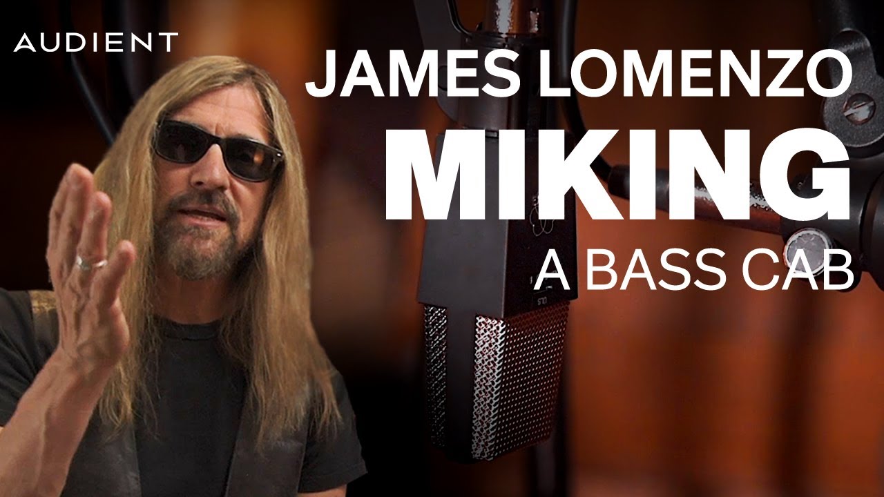 Miking a Bass Cab - James LoMenzo's Guide To Recording Bass - Part 3