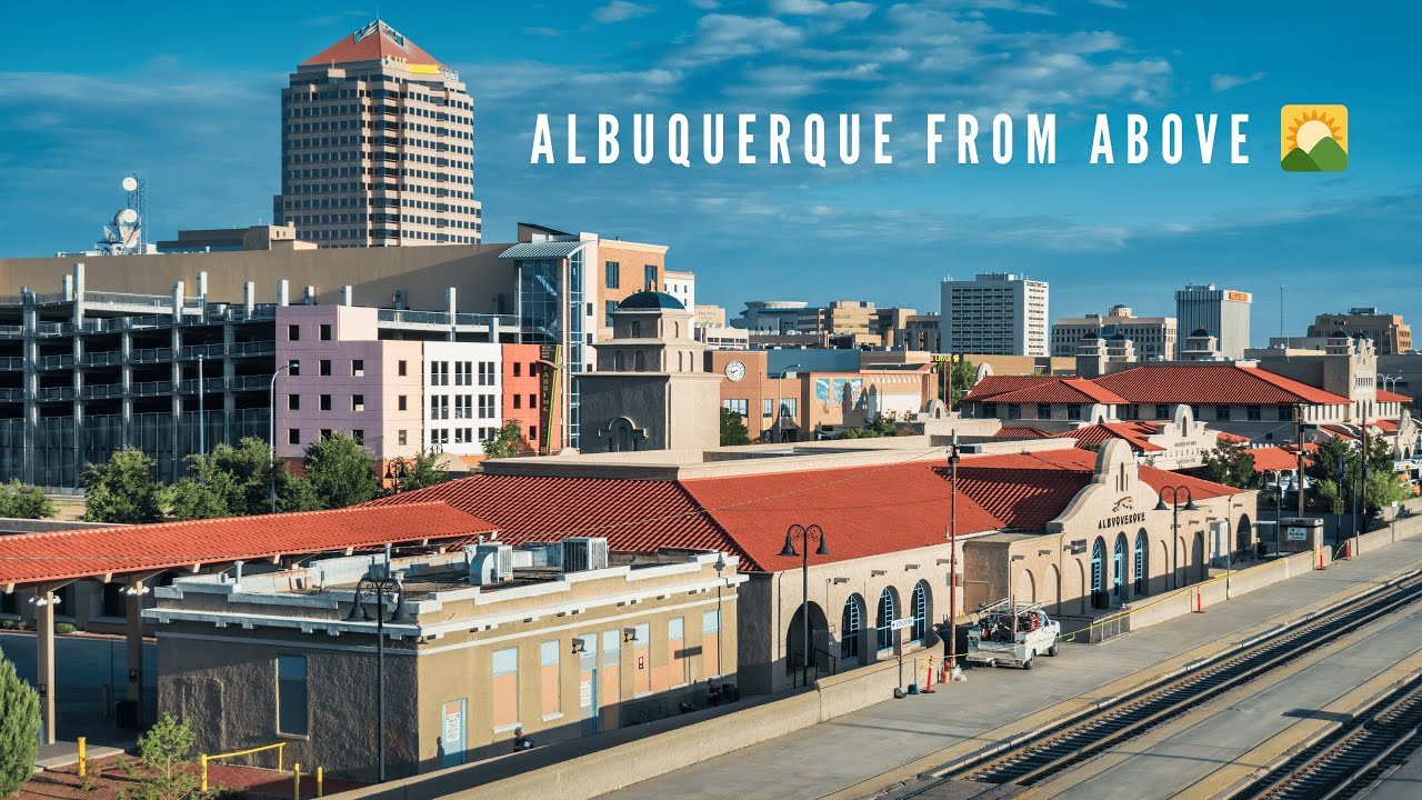 📸 Albuquerque from Above  Beautiful Drone Footage of New Mexico