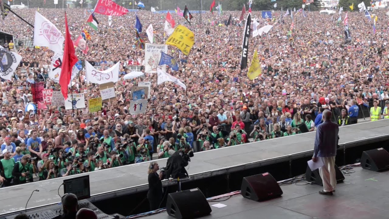 Jeremy Corbyn | Glastonbury Pyramid Stage and Left Field