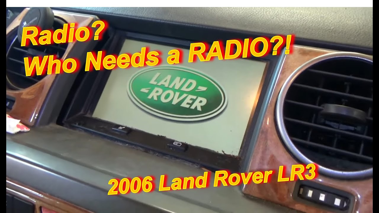 Радио? Кому нужно РАДИО!? (Land Rover LR3)