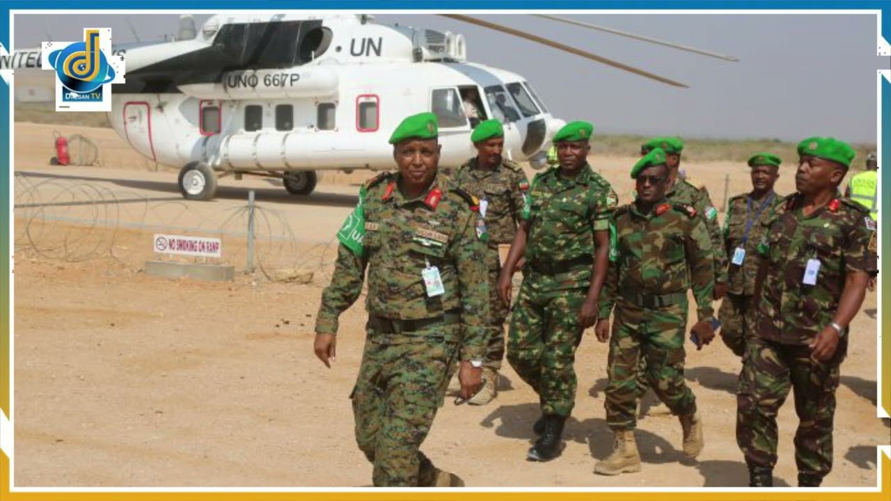 ATMIS Acting Force Commander Visits Troops In Beledweyne