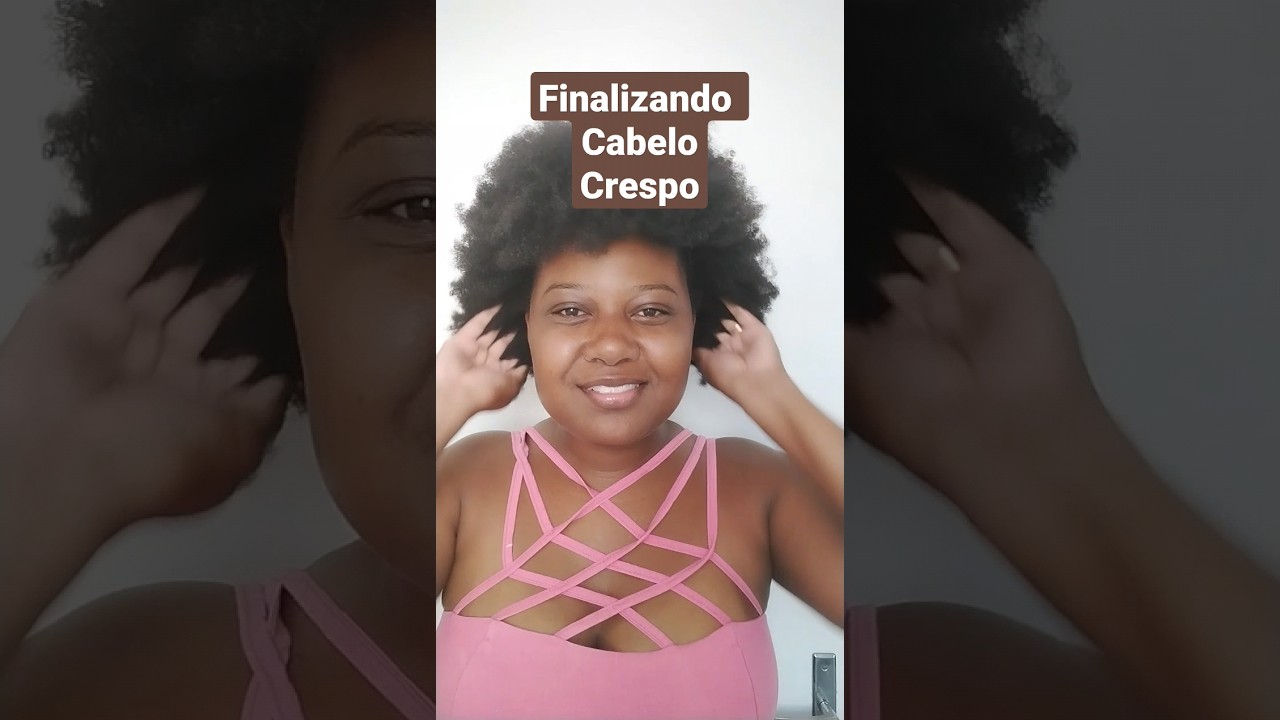 Finalizando cabelo crespo com GranK&eacute;ra #cabelocrespo #4chair #afrohair #afrohairstyles #crespo #4c