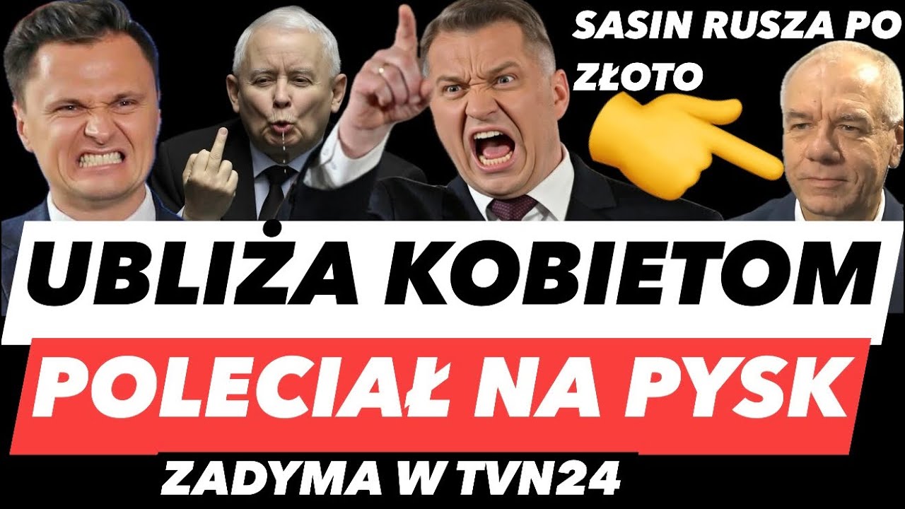 Czarnek WRZASNĄŁ: &bdquo;Kobiety do gar&oacute;w&rdquo;❗️ Cieci&oacute;rka znika&nbsp;z TVN24&nbsp;| Sasin 