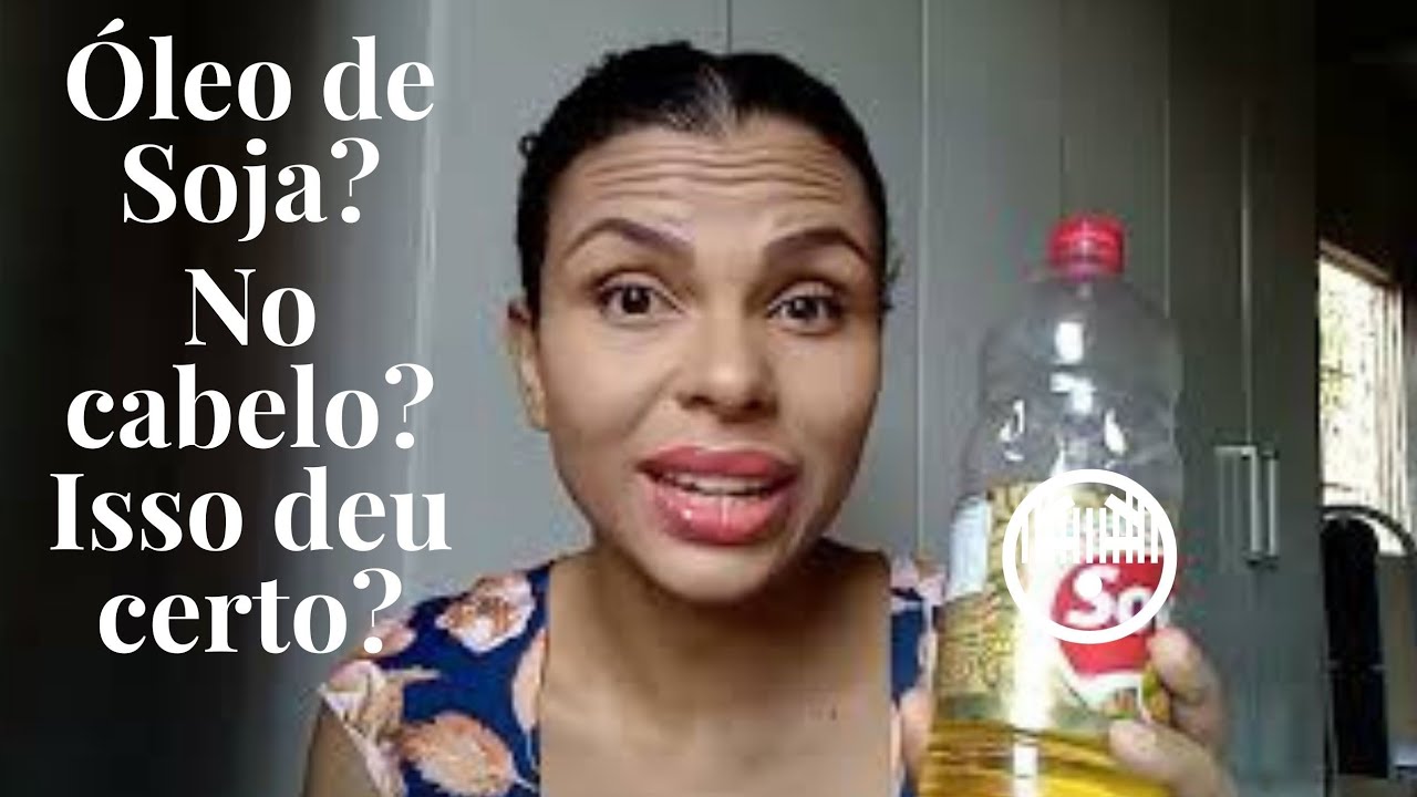 Fiz UMECTAÇÃO capilar com ÓLEO de SOJA. Deu certo? ALISA?