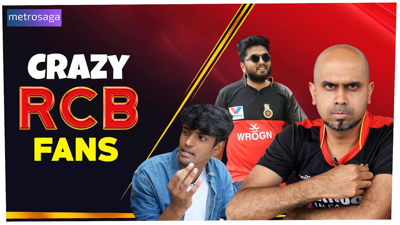 Crazy RCB Fans | Jai RCB | IPL 2021 |  MetroSaga