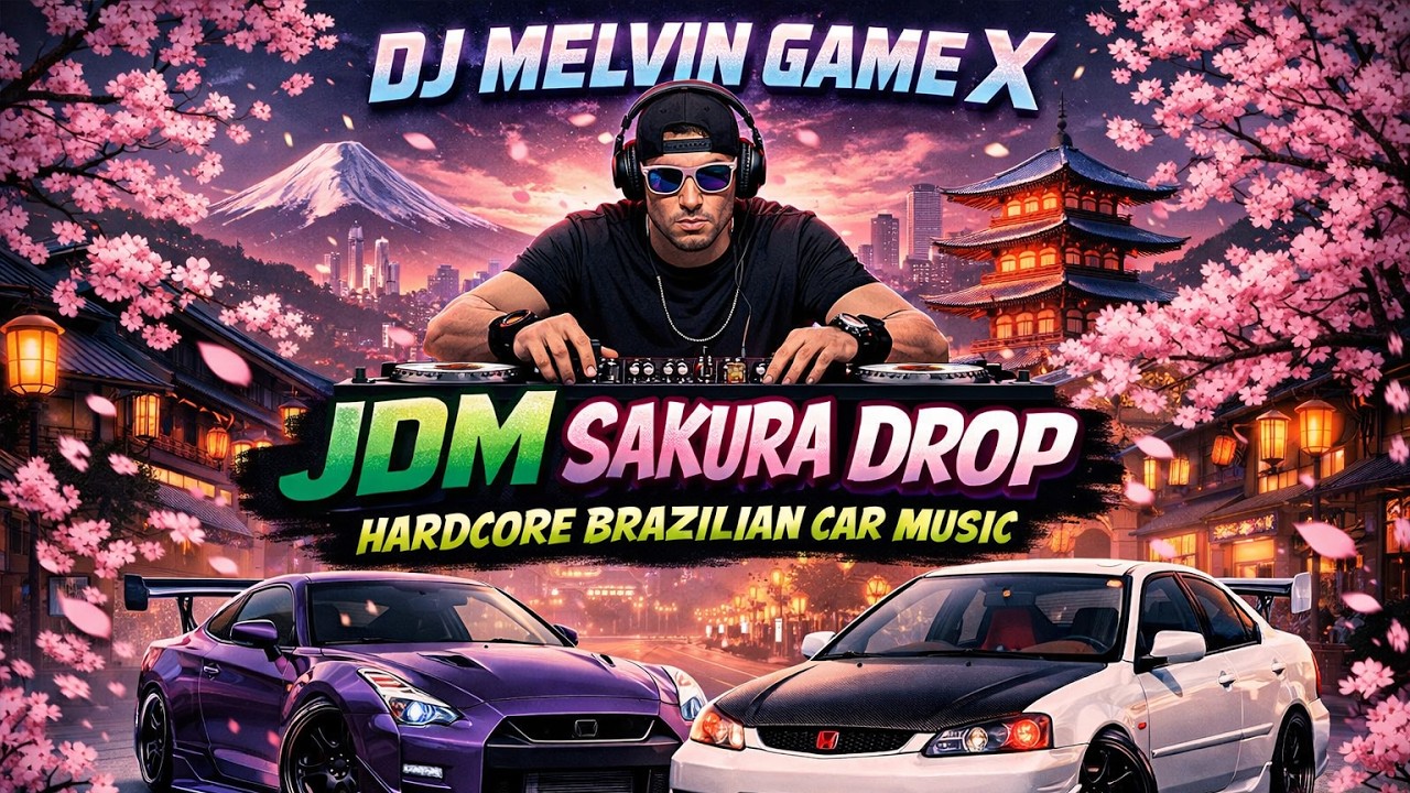 DJ MELVIN GAME X JDM Sakura Drop Hardcore Brazilian Car Music 2026
