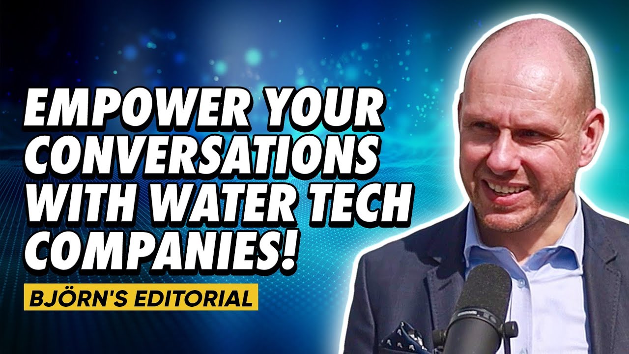 Empower Your Conversations With Water Tech Companies!