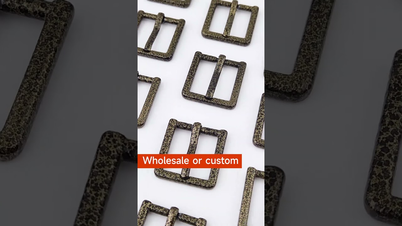 antique bronze color metal pin buckle for bags, bag making accessories #pinbuckle #bagaccessories