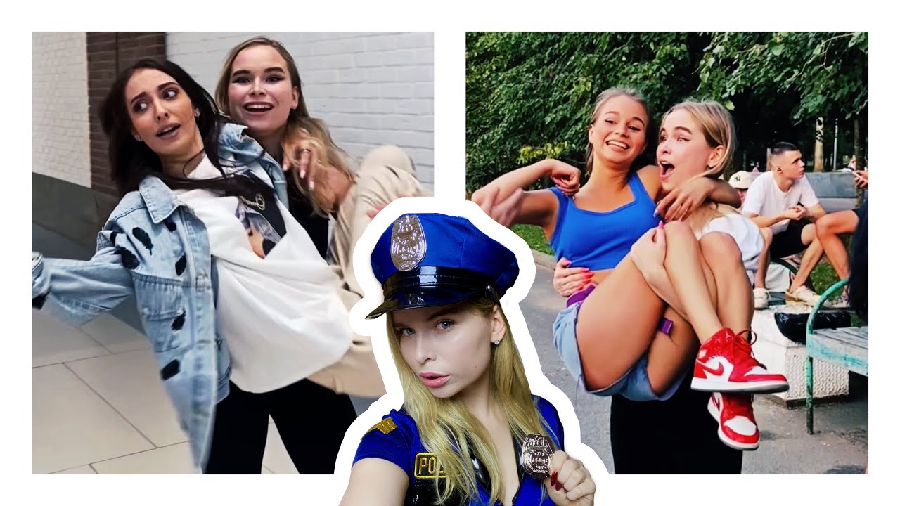 Подборка смешных розыгрышей сумасшедших девушек 2022🔥