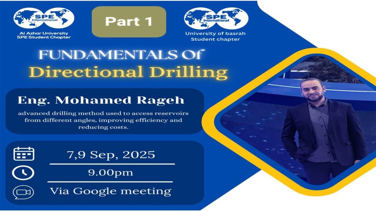 Fundamentals of Directional Drilling | Eng. Mohamed Rageh | Part 1 | SPE Al-Azhar